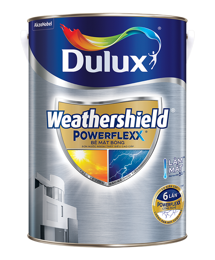 Sơn Ngoại Thất Siêu Cao Cấp Dulux Weathershield Powerflexx - 1L